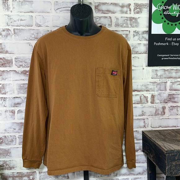 Wrangler workwear shirt mens large - Picture 1 of 5
